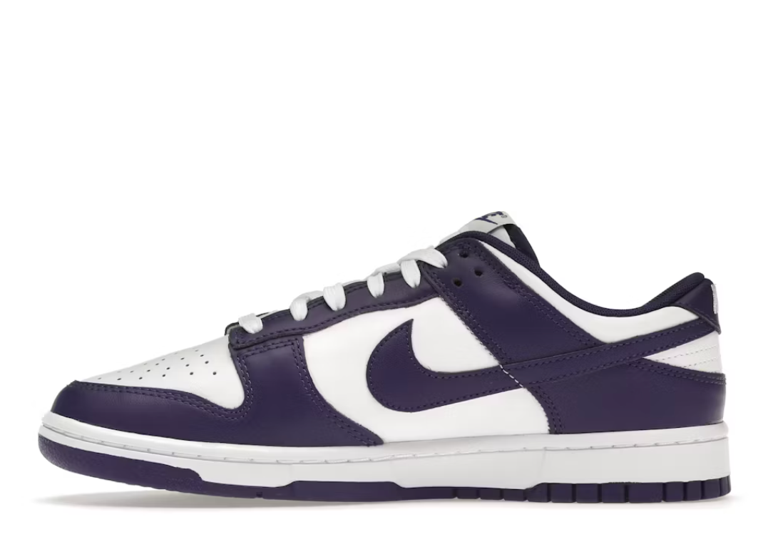 Nike low Dunks Purple and White