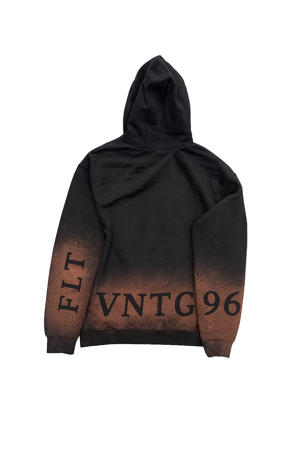 Flight96, Bleached Black hoodie
