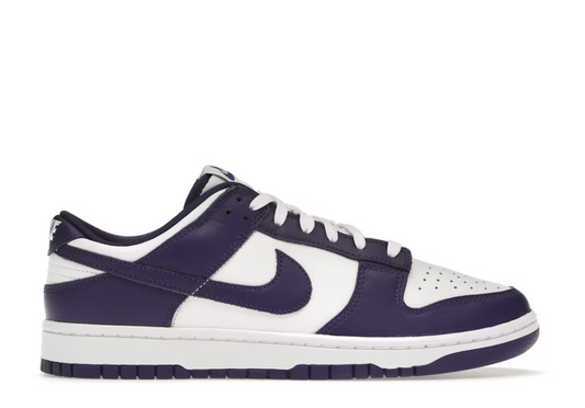 Nike low Dunks Purple and White