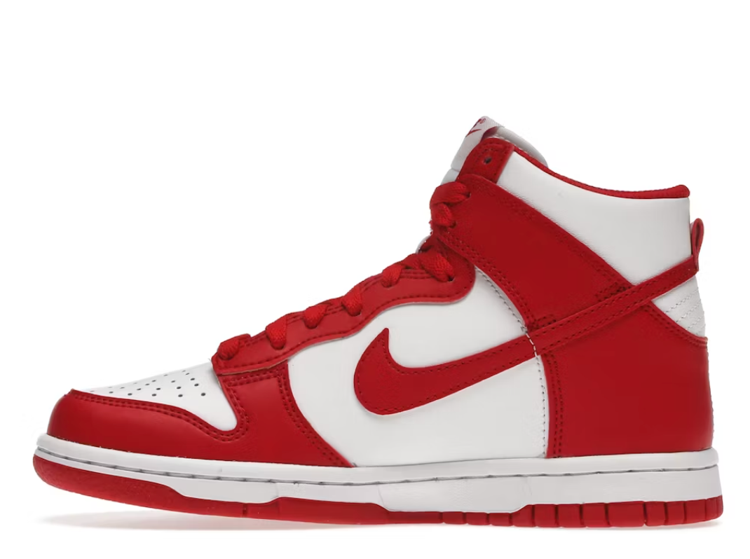 Nike Dunk High Red and White