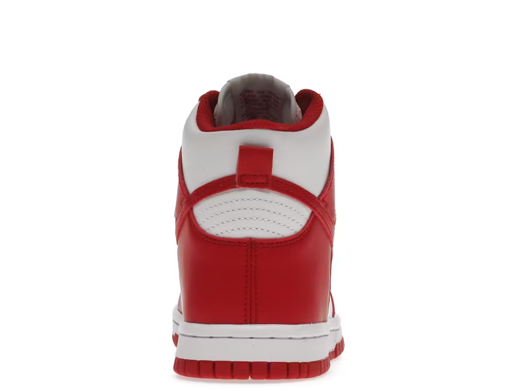 Nike Dunk High Red and White
